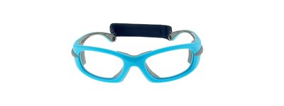 Progear Kids Sports Glasses EG-M1020 TEMPLE - Matte Neon Blue 