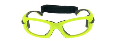 Progear Kids Sports Glasses EG-S1010 TEMPLE - Matte Neon Yellow 12 